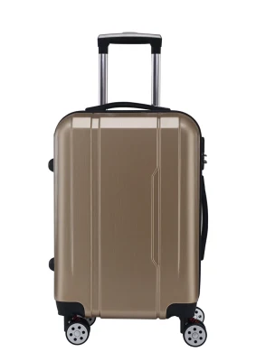 Cheap ABS PC Luggage New Design Aluminum Trolley Suitcase (XHP103)
