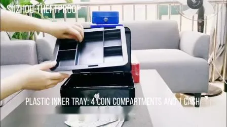 Portable Cash Box Money Tray 10