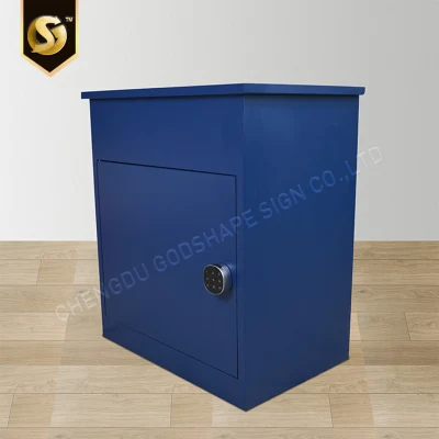 Home Outdoor Package Stainless Steel Metal Parcel Delivery Drop Box with Password Key