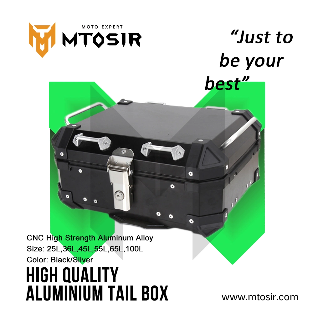 Aluminium Tail Box Silver High Quality Motorcycle Accessories Luggage